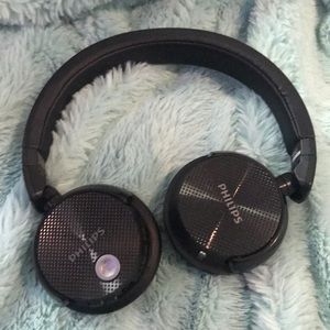 Black Phillips headphones